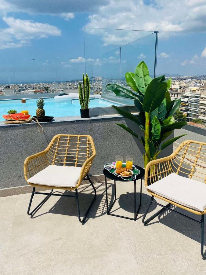 New 2Bd Aprt With Shared Rooftop Pool E2 Ateny Zewnętrze zdjęcie